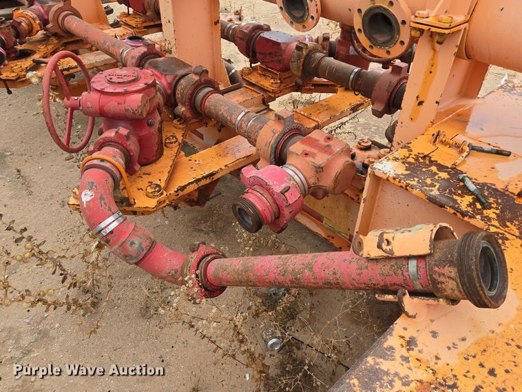 image for item DP6122 2011 Phoinix Global frac manifold trailer