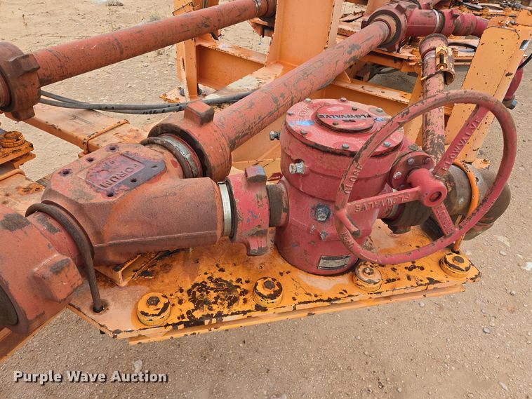 image for item DP6122 2011 Phoinix Global frac manifold trailer