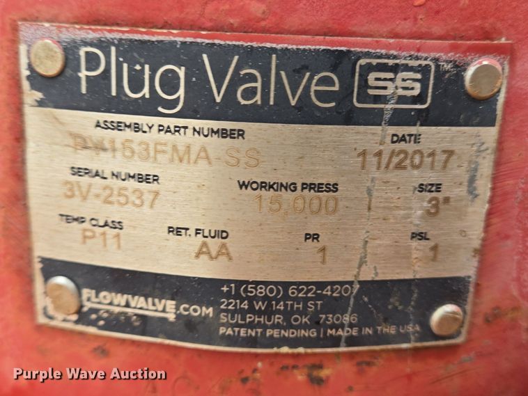 image for item DP6122 2011 Phoinix Global frac manifold trailer