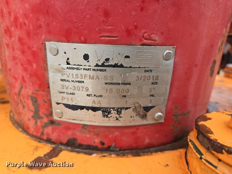 image for item DP6122 2011 Phoinix Global frac manifold trailer