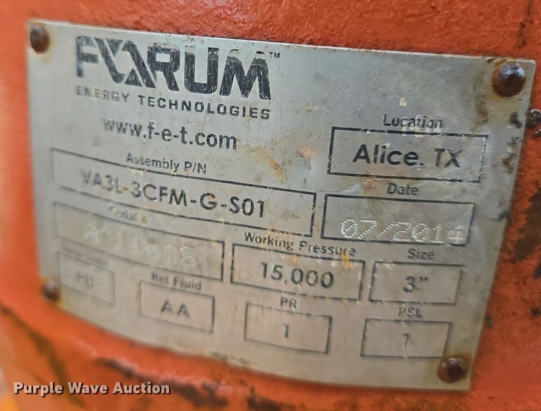 image for item DP6122 2011 Phoinix Global frac manifold trailer