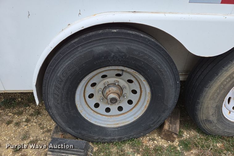 image for item DT5490 2015 Titan enclosed cargo trailer