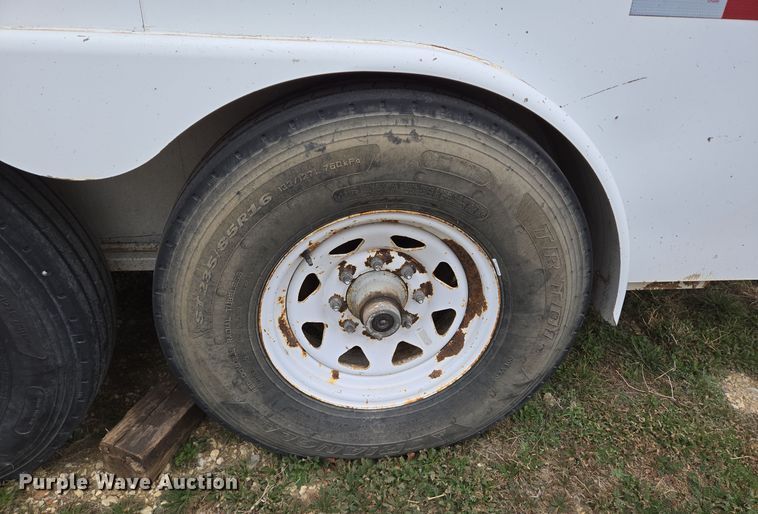 image for item DT5490 2015 Titan enclosed cargo trailer