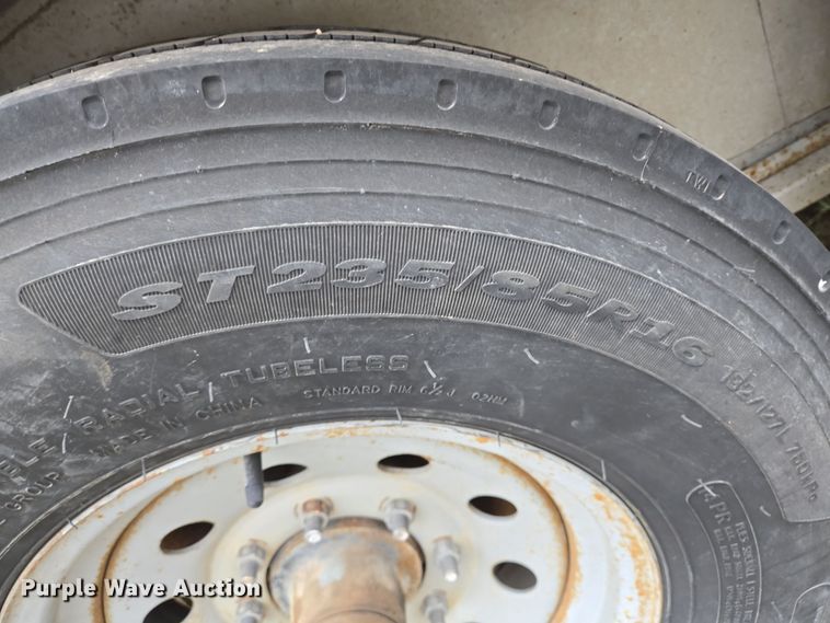 image for item DT5490 2015 Titan enclosed cargo trailer