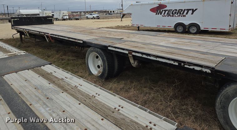 image for item DT5491 2000 Fontaine drop deck trailer