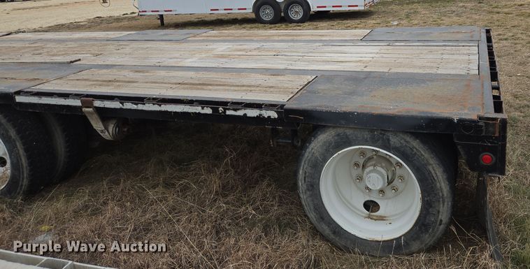 image for item DT5491 2000 Fontaine drop deck trailer