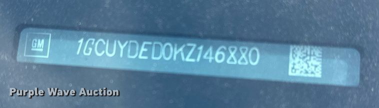 image for item DF8451 2019 Chevrolet Silverado 1500 Crew Cab pickup truck