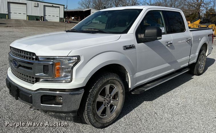image for item DF8458 2019 Ford F150 SuperCab pickup truck