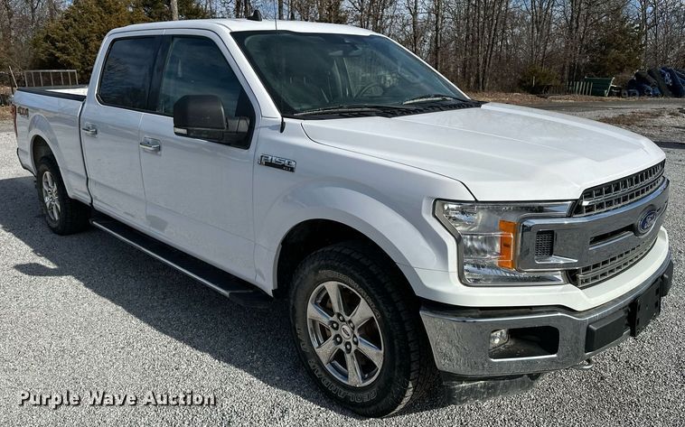 image for item DF8458 2019 Ford F150 SuperCab pickup truck