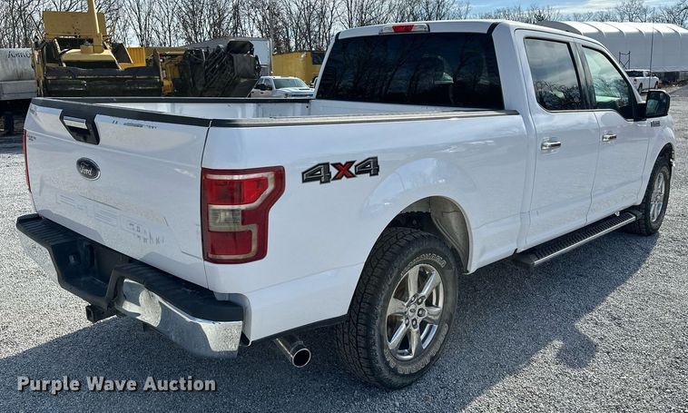 image for item DF8458 2019 Ford F150 SuperCab pickup truck
