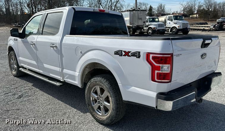 image for item DF8458 2019 Ford F150 SuperCab pickup truck