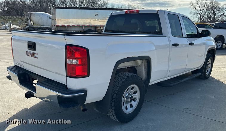 image for item DF8460 2015 GMC Sierra 1500 Double Cab pickup truck