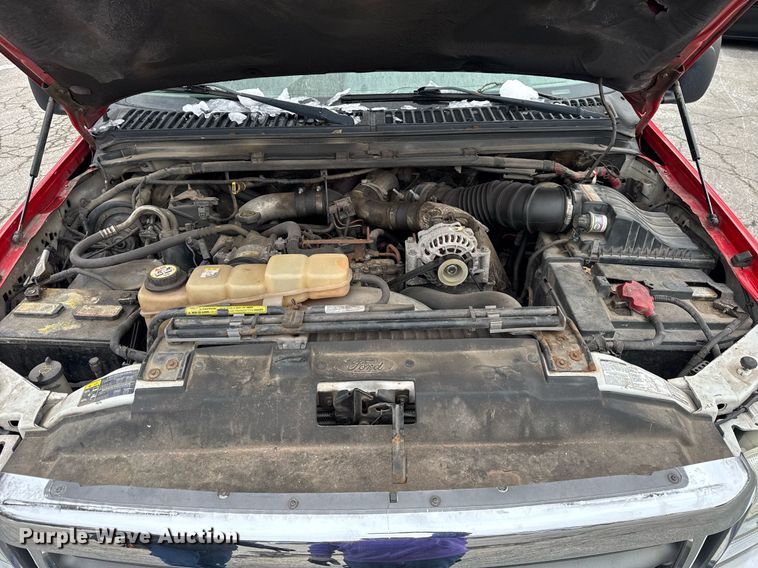 image for item DH9770 2002 Ford F550 flatbed truck