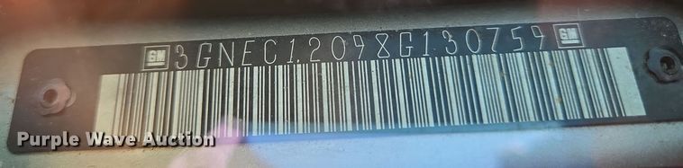 image for item DH9795 2008 Chevrolet Avalanche Crew Cab pickup truck