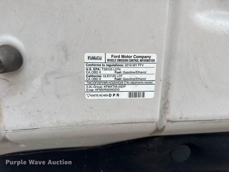 image for item DH9804 2019 Ford F150 XLT SuperCrew pickup truck