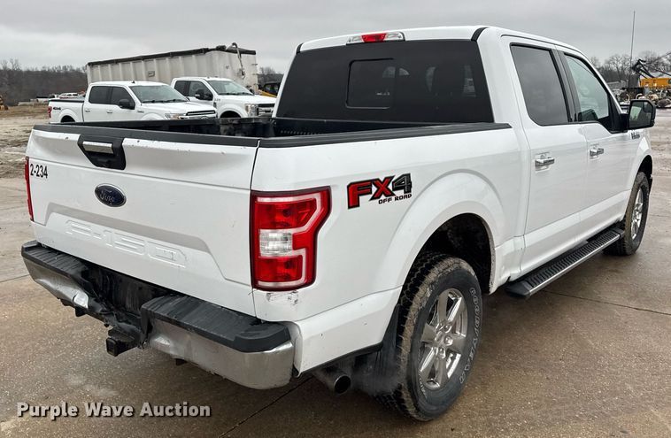 image for item DH9805 2020 Ford F150 XLT SuperCrew pickup truck