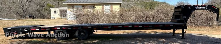 image for item DJ0938 2024 Diamond C FMAX210 equipment trailer