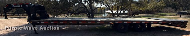 image for item DJ0938 2024 Diamond C FMAX210 equipment trailer