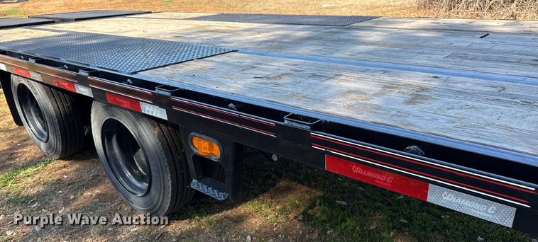 image for item DJ0938 2024 Diamond C FMAX210 equipment trailer