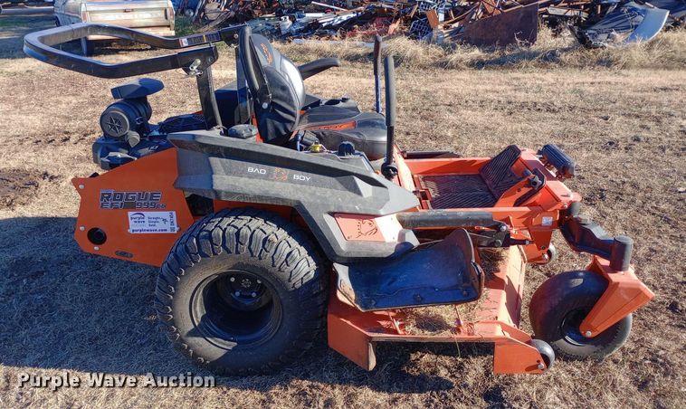 image for item DK7454 2023 Bad Boy Rogue ZTR lawn mower