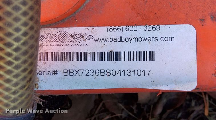 image for item DK7468 2013 Bad Boy Outlaw Pro Series ZTR lawn mower