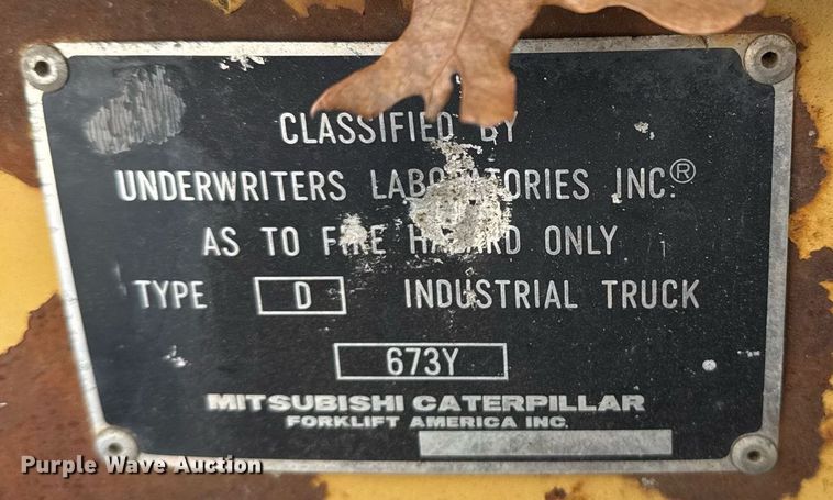 image for item DM5533 Caterpillar DP40 forklift