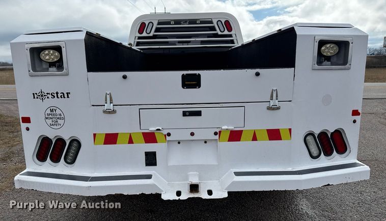 image for item DM5537 2020 Ford F350 Super Duty Crew Cab utility bed pickup truck