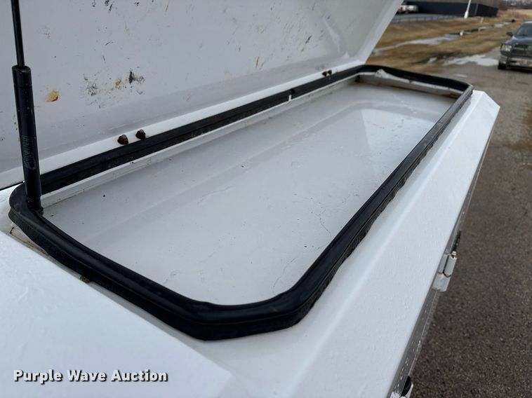 image for item DM5537 2020 Ford F350 Super Duty Crew Cab utility bed pickup truck