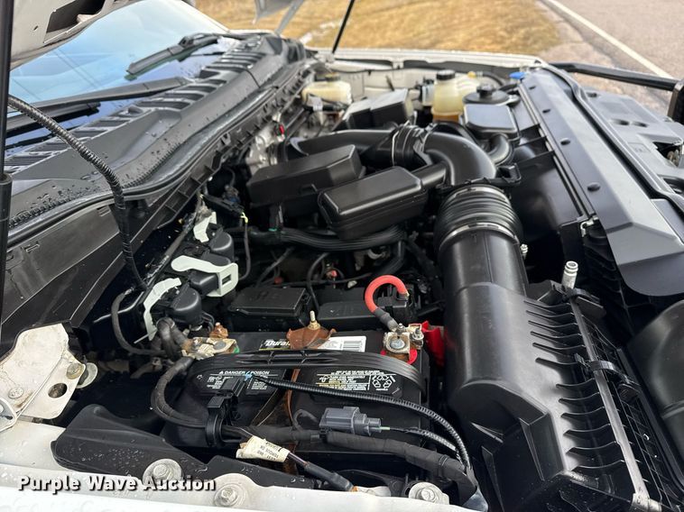 image for item DM5537 2020 Ford F350 Super Duty Crew Cab utility bed pickup truck