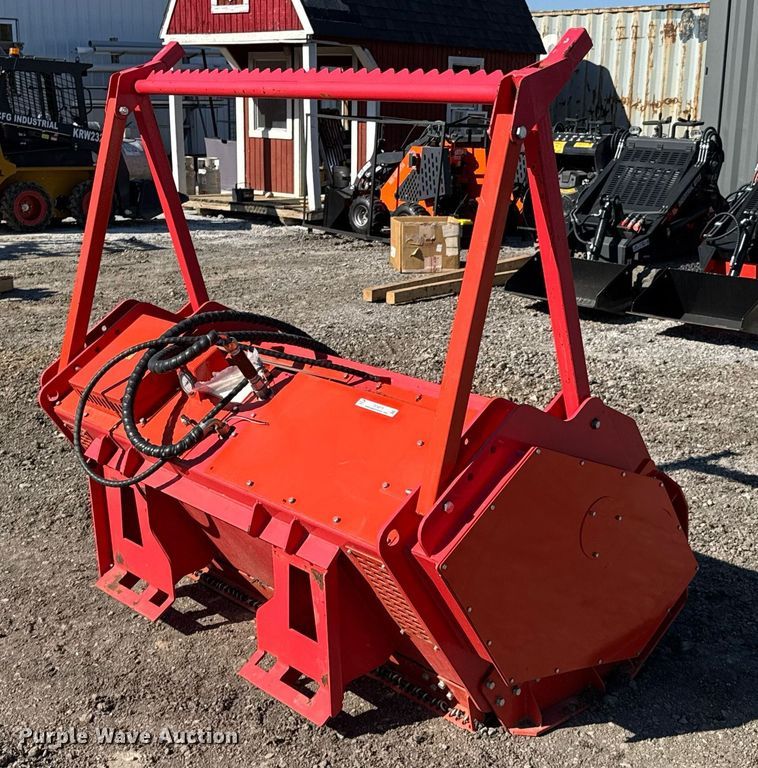 image for item DO0275 2023 TopCat SSFM81 skid steer mulcher