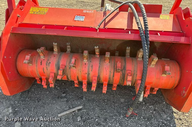 image for item DO0275 2023 TopCat SSFM81 skid steer mulcher