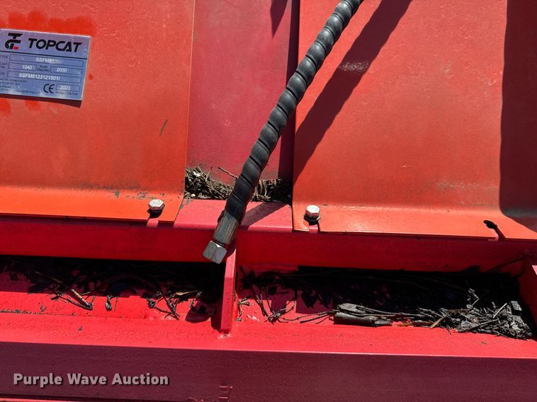 image for item DO0275 2023 TopCat SSFM81 skid steer mulcher