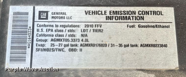 image for item DO2638 2010 Chevrolet Silverado 1500 Crew Cab pickup truck