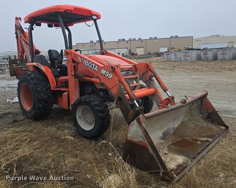 image for item DO7750 2008 Kubota M59 backhoe