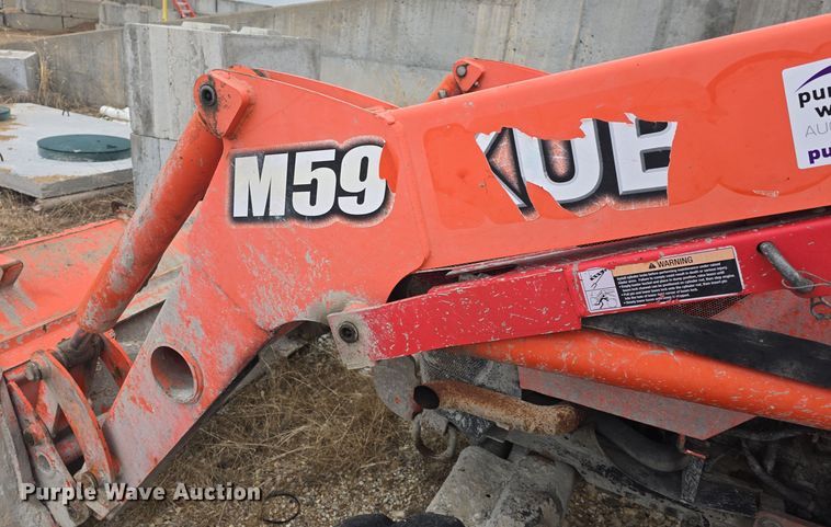 image for item DO7750 2008 Kubota M59 backhoe