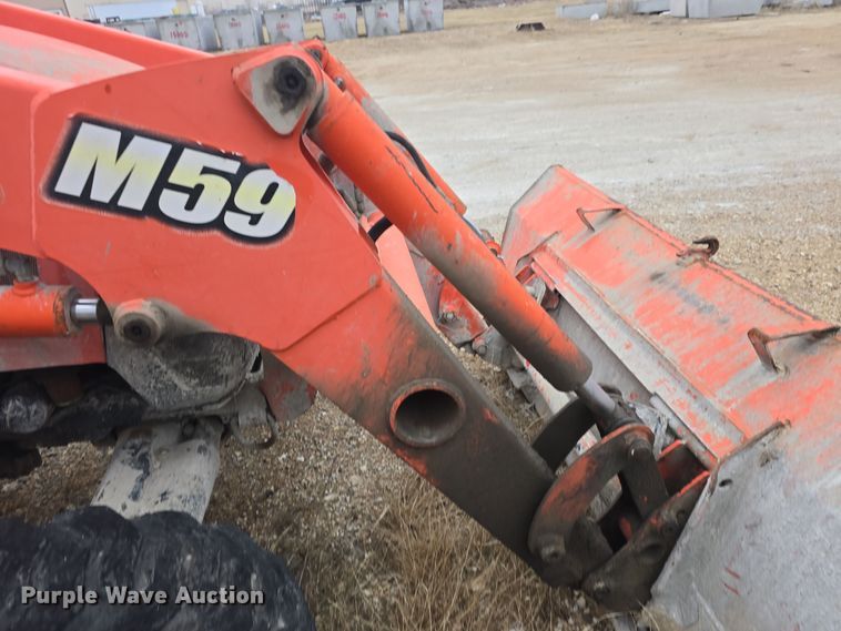 image for item DO7750 2008 Kubota M59 backhoe