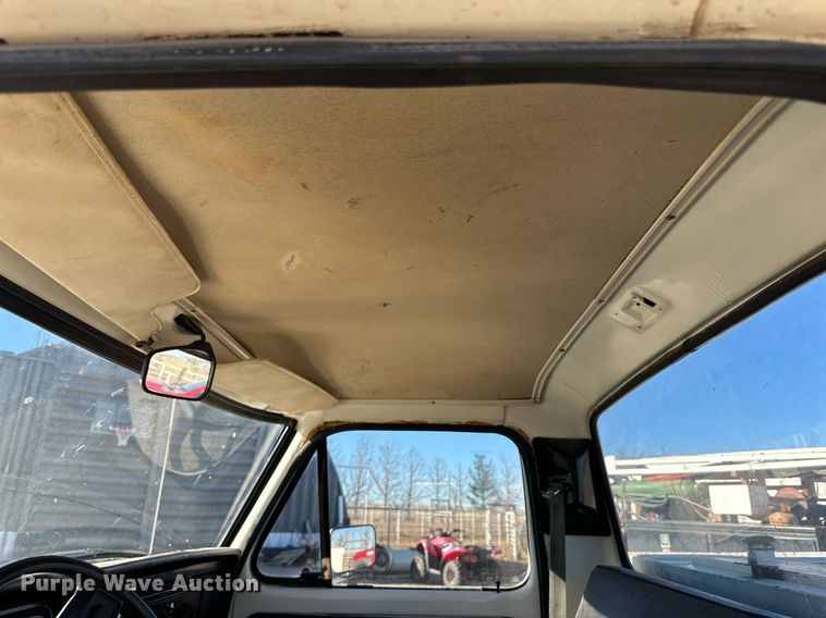image for item DP6112 1979 Ford F350 utility bed pickup truck