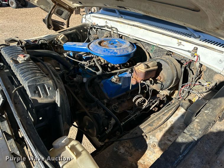 image for item DP6112 1979 Ford F350 utility bed pickup truck