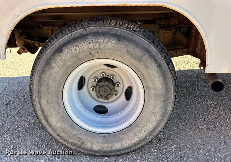 image for item DP6112 1979 Ford F350 utility bed pickup truck