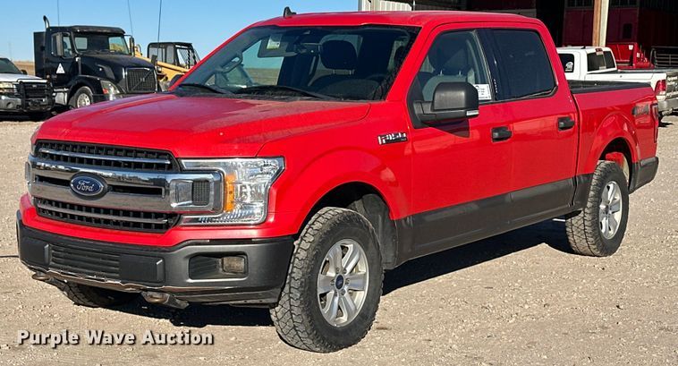 image for item DQ3189 2019 Ford F150 SuperCrew pickup truck