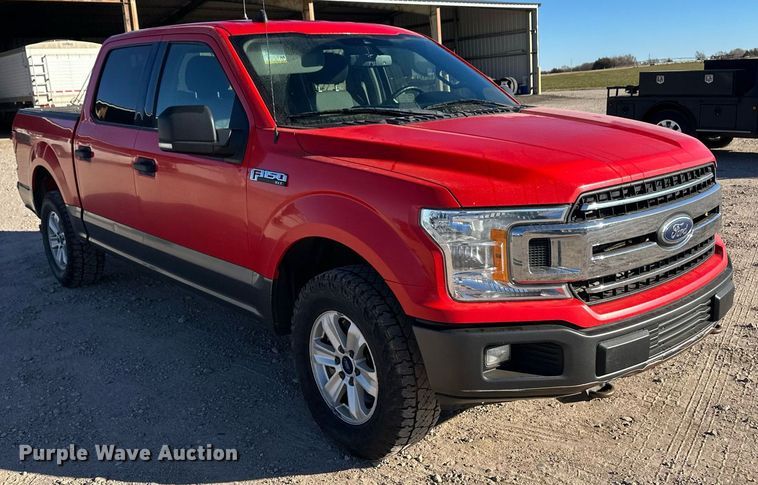 image for item DQ3189 2019 Ford F150 SuperCrew pickup truck