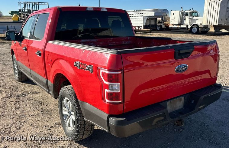 image for item DQ3189 2019 Ford F150 SuperCrew pickup truck