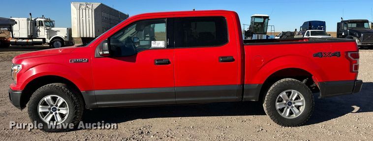image for item DQ3189 2019 Ford F150 SuperCrew pickup truck