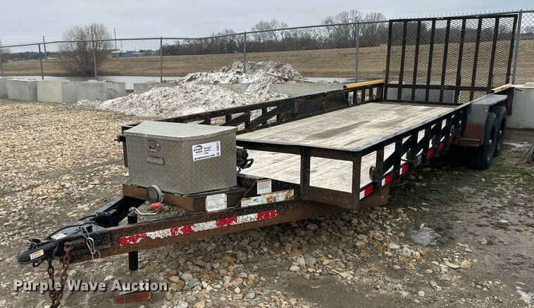 image for item DQ6612 2019 Eagle utility trailer