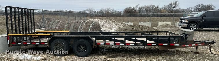 image for item DQ6612 2019 Eagle utility trailer