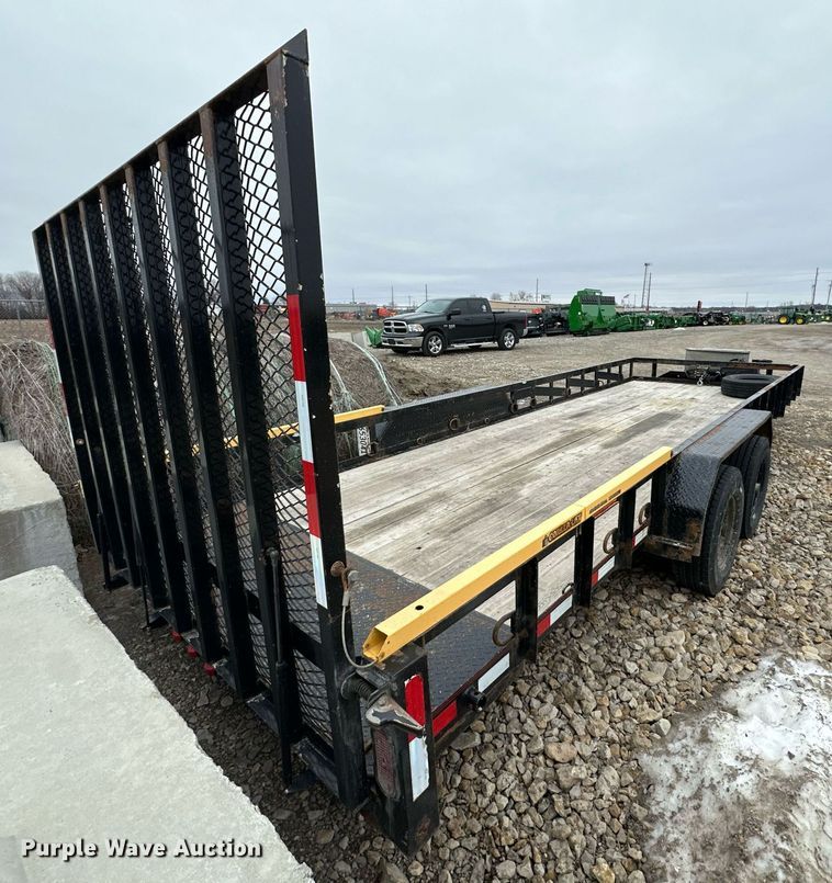 image for item DQ6612 2019 Eagle utility trailer