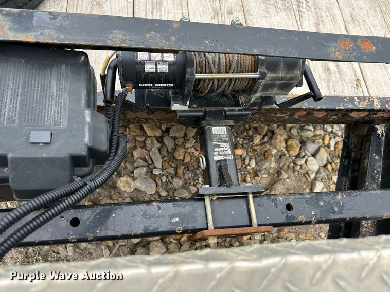 image for item DQ6612 2019 Eagle utility trailer