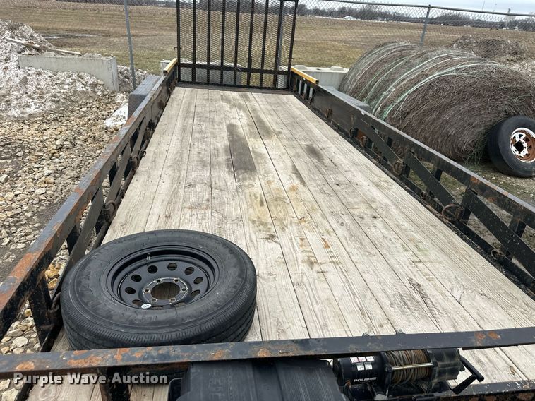 image for item DQ6612 2019 Eagle utility trailer