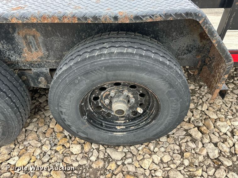 image for item DQ6612 2019 Eagle utility trailer