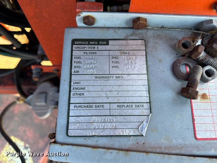 image for item DT0513 1989 Snorkelift A42R boom lift